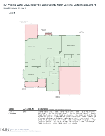 391 Virginia Water Dr, Rolesville, NC 27571