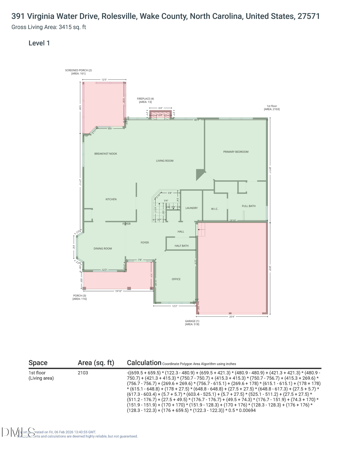 391 Virginia Water Dr, Rolesville, NC 27571