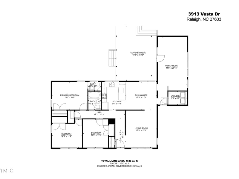 3913 Vesta Dr, Raleigh, NC 27603