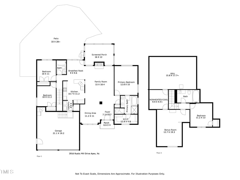 3916 Rustic Mill Dr, Apex, NC 27539
