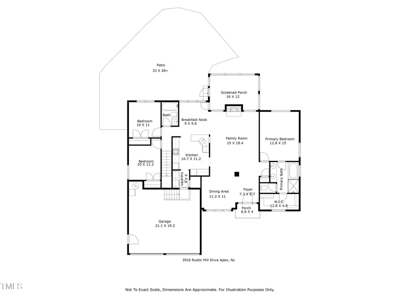 3916 Rustic Mill Dr, Apex, NC 27539