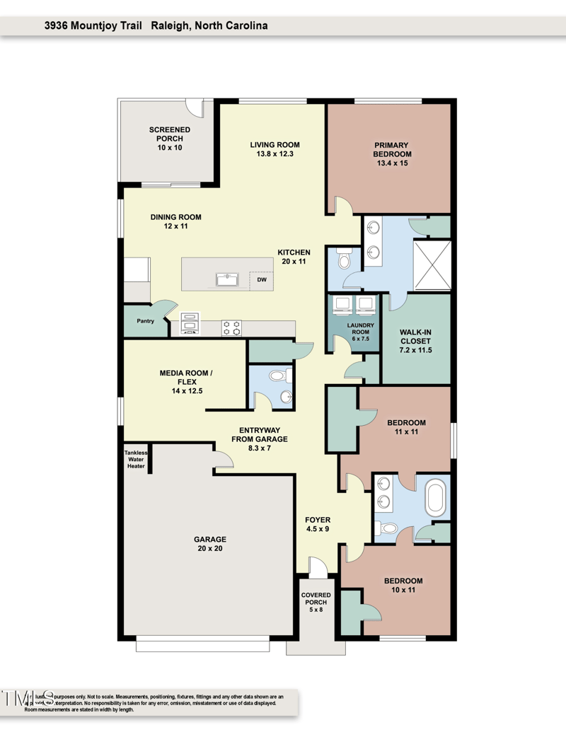 3936 Mountjoy Trl, Raleigh, NC 27616