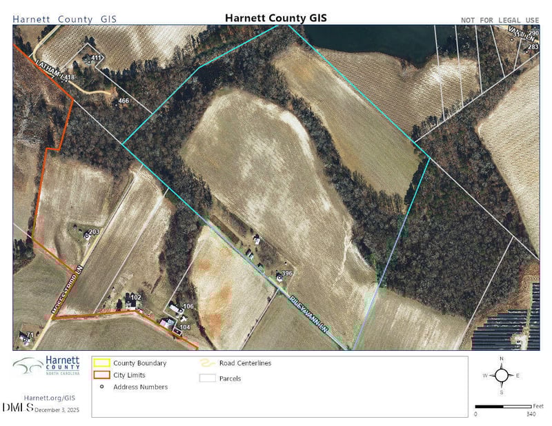 396 Riley Vann Ln, Dunn, NC 28334