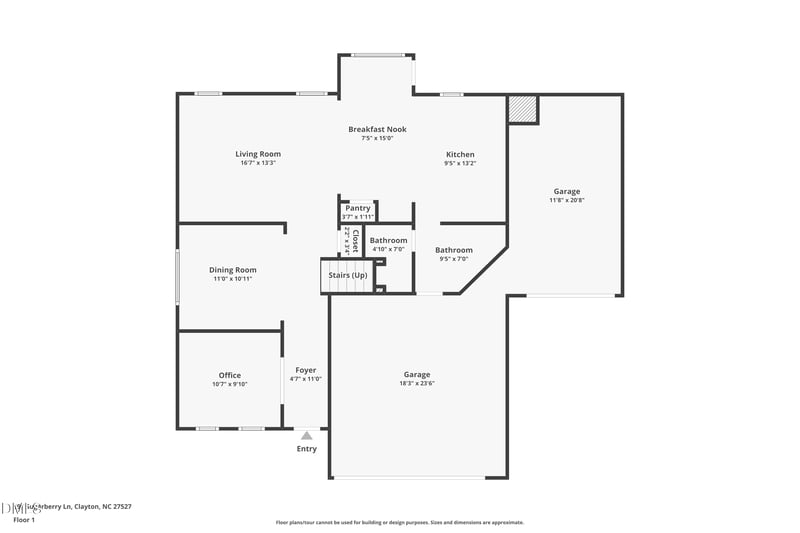 397 Sugarberry Ln, Clayton, NC 27527