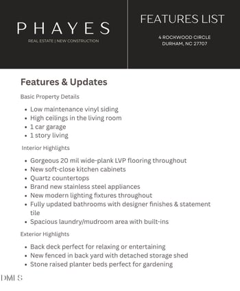 4 Rockwood Cir, Durham, NC 27707