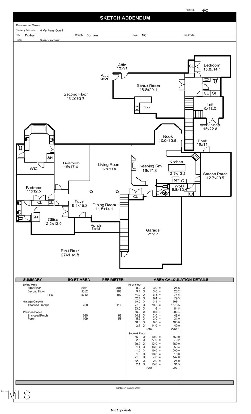 4 Ventana Ct, Durham, NC 27712