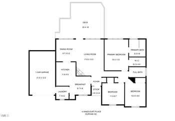 4 Windcourt Pl, Durham, NC 27713