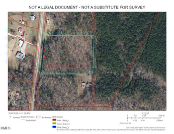 4.5 Acres Medford Oakley Rd, Rougemont, NC 27572