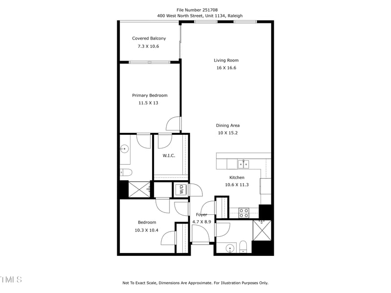 400 North St #1134, Raleigh, NC 27603