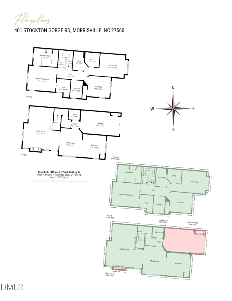 401 Stockton Gorge Rd, Morrisville, NC 27560