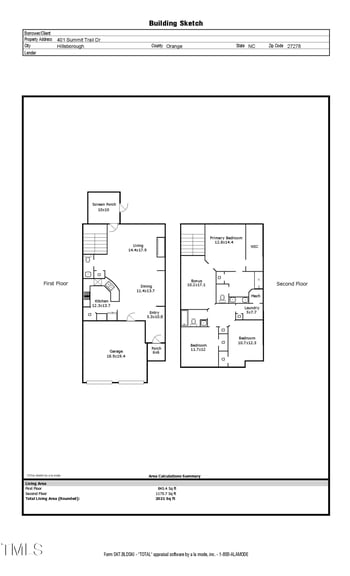 401 Summit Trail Dr, Hillsborough, NC 27278