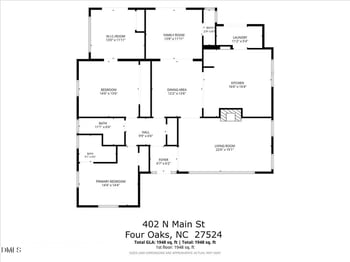 402 Main St, Four Oaks, NC 27524