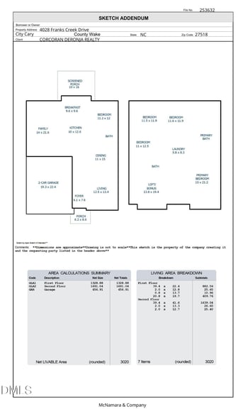 4028 Franks Creek Dr, Cary, NC 27518