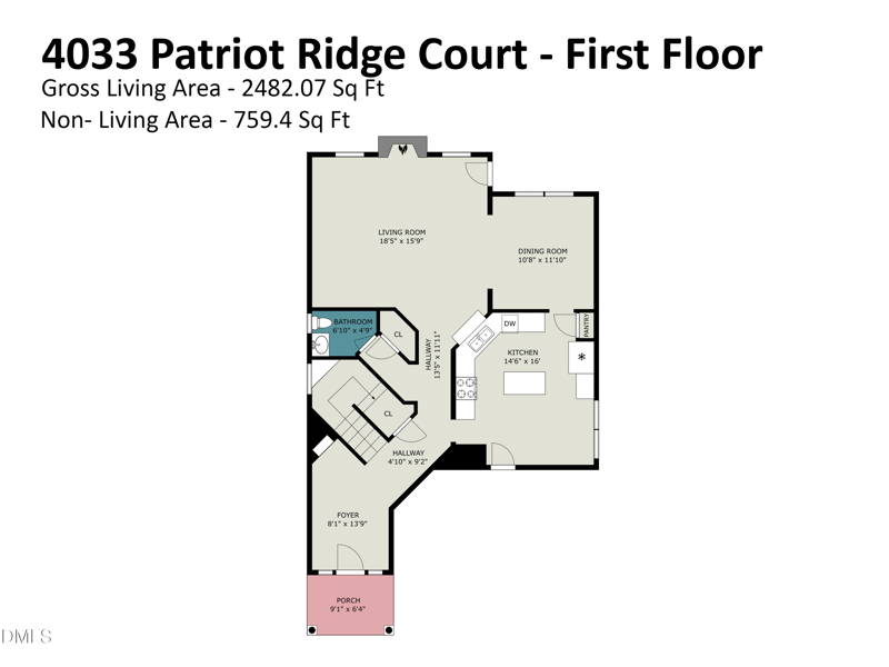 4033 Patriot Ridge Ct, Raleigh, NC 27610