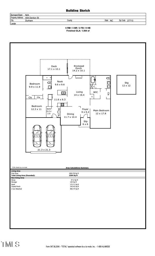 404 Denton St, Durham, NC 27713