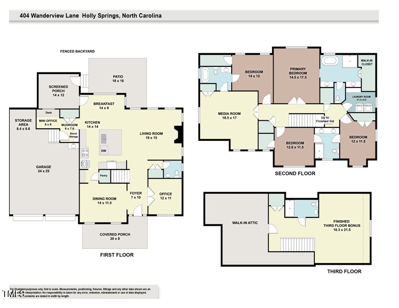 404 Wanderview Ln, Holly Springs, NC 27540