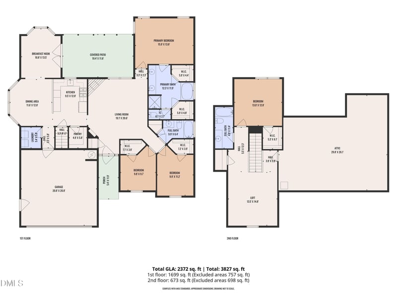 405 Braxcarr St, Holly Springs, NC 27540