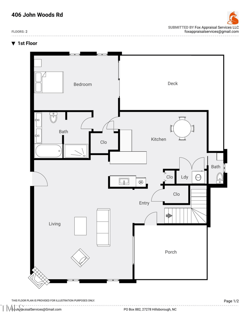 406 Johns Woods Rd, Chapel Hill, NC 27516