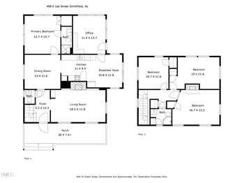 406 Lee St, Smithfield, NC 27577