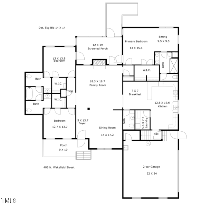 406 Wakefield St, Zebulon, NC 27597