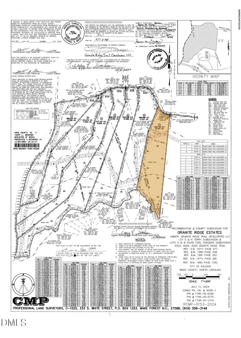 4060 Granite Ridge Trl Lot 7, Raleigh, NC 27616