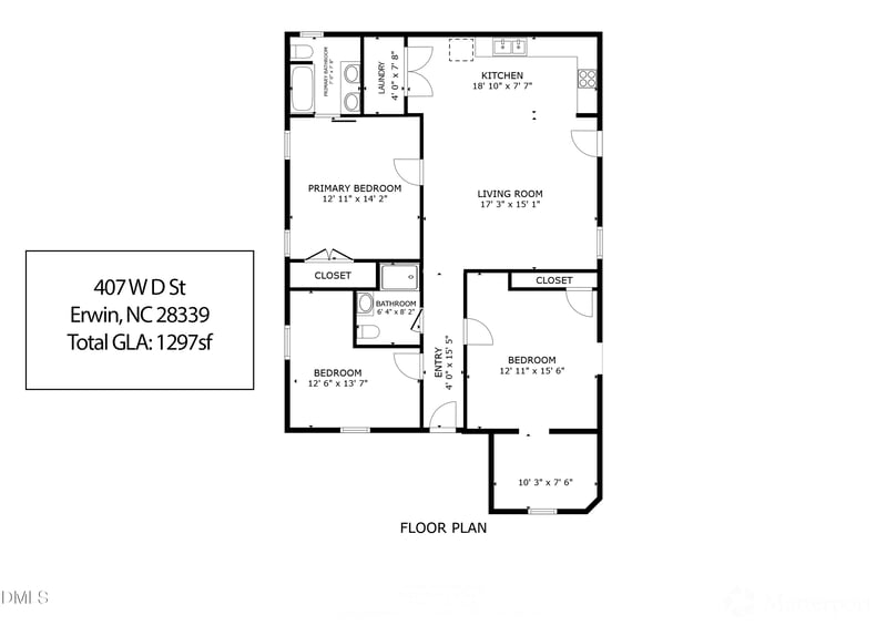 407 W D St, Erwin, NC 28339