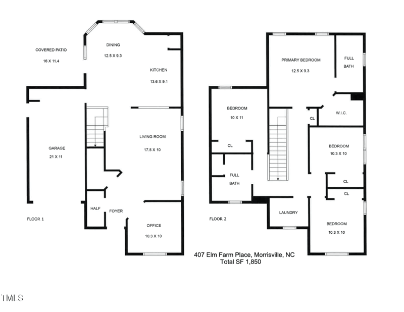 407 Elm Farm Pl, Morrisville, NC 27560