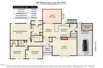 407 Warren Ave, Cary, NC 27511