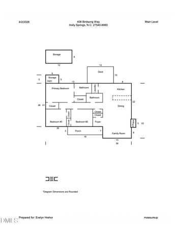 408 Birdsong Way, Holly Springs, NC 27540