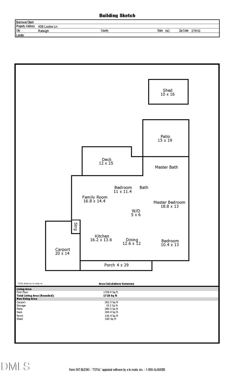 408 Locke Ln, Raleigh, NC 27610