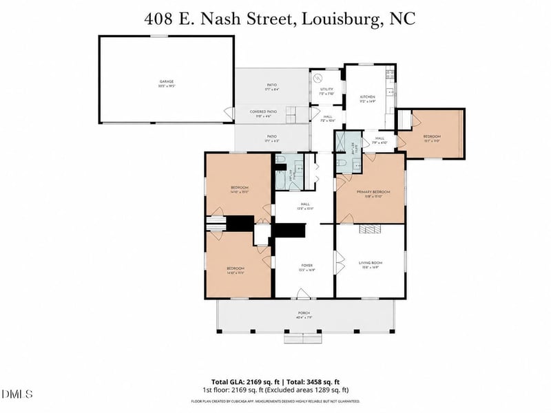 408 E Nash St, Louisburg, NC 27549