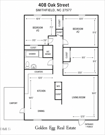 408 Oak St, Smithfield, NC 27577