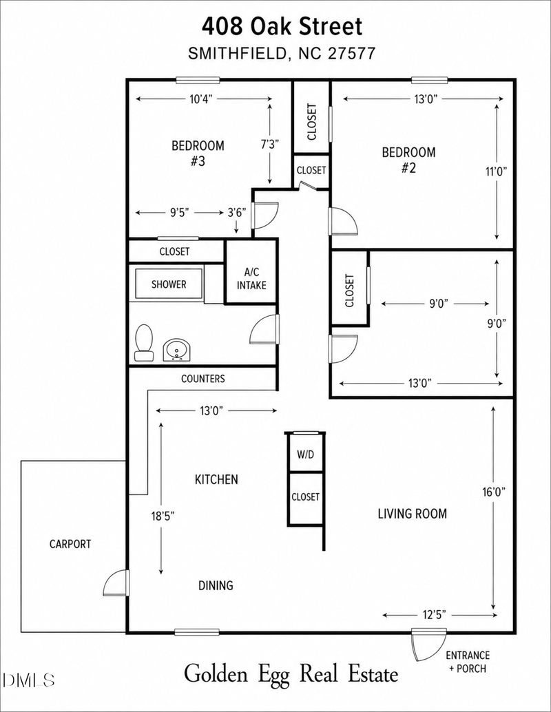 408 Oak St, Smithfield, NC 27577
