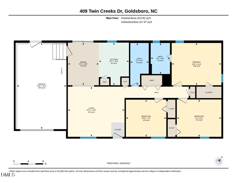 409 Twin Creeks Dr, Goldsboro, NC 27530