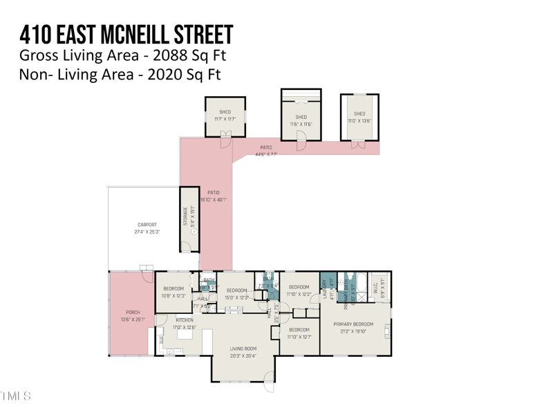 410 E Mcneill St, Lillington, NC 27546