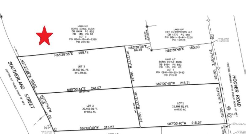 410 Southerland St Lot 3, Durham, NC 27703