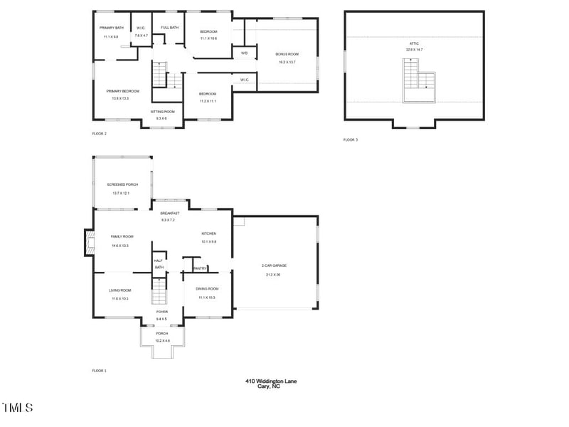 410 Widdington Ln, Cary, NC 27519