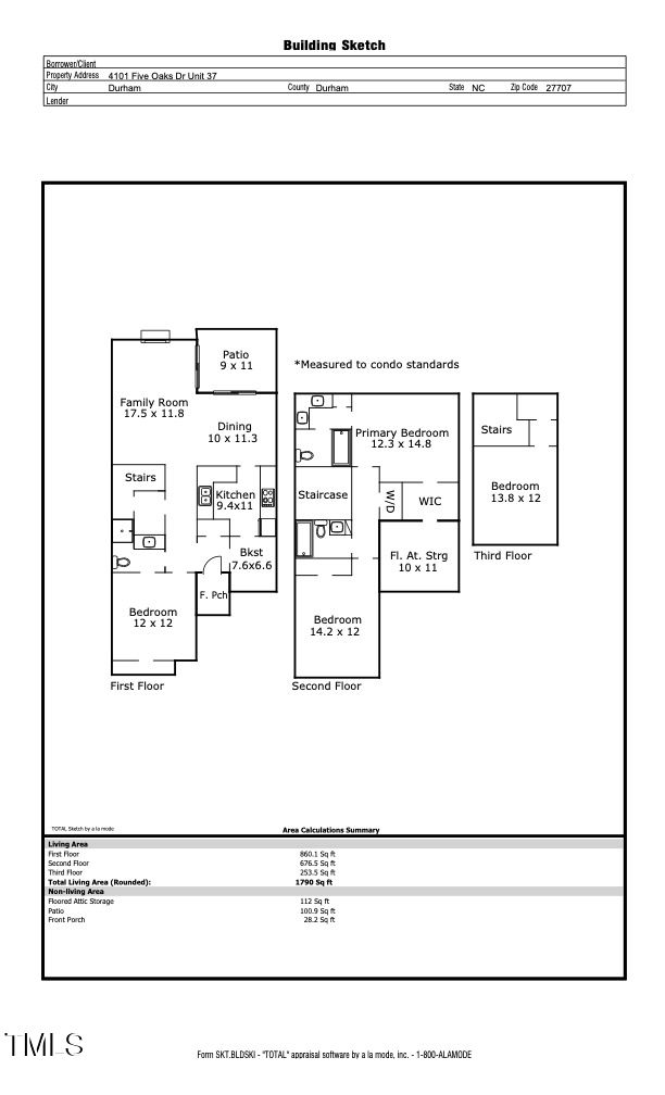 4101 Five Oaks Dr #37, Durham, NC 27707