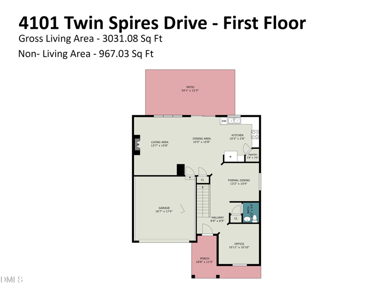 4101 Twin Spires Dr, Knightdale, NC 27545