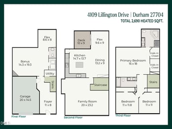 4109 Lillington Dr, Durham, NC 27704