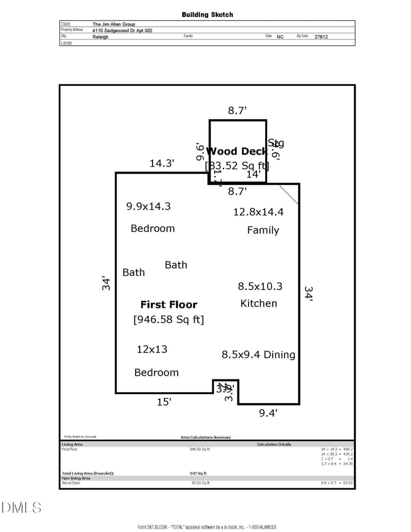 4110 Sedgewood Dr #302, Raleigh, NC 27612
