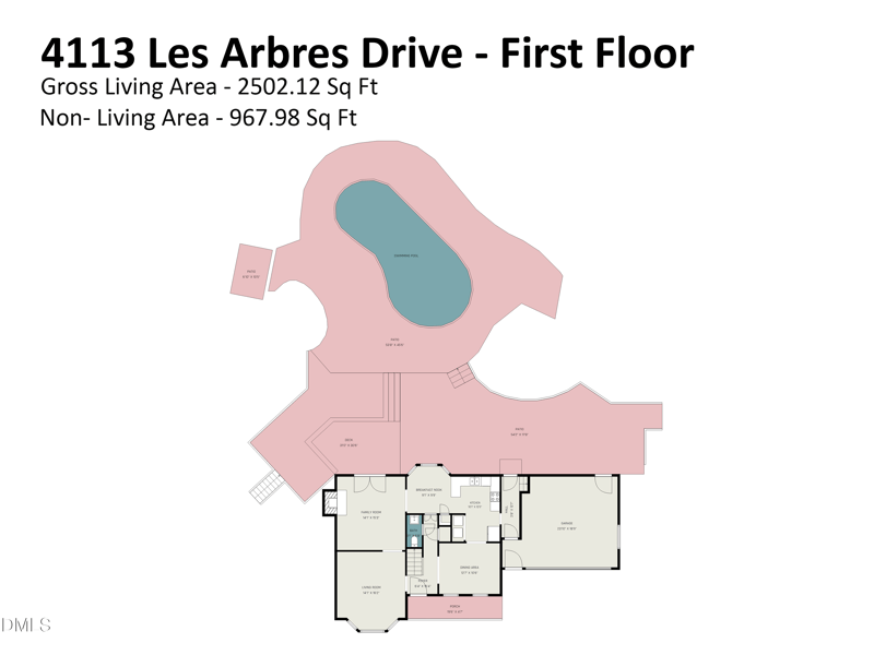 4113 Les Arbres Dr, Apex, NC 27539