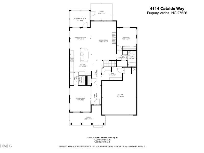 4114 Cataldo Way, Fuquay Varina, NC 27526