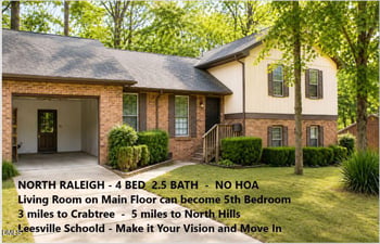 4116 Pickwick Dr, Raleigh, NC 27613