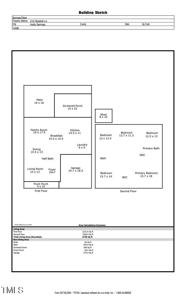 412 Stobhill Ln, Holly Springs, NC 27540