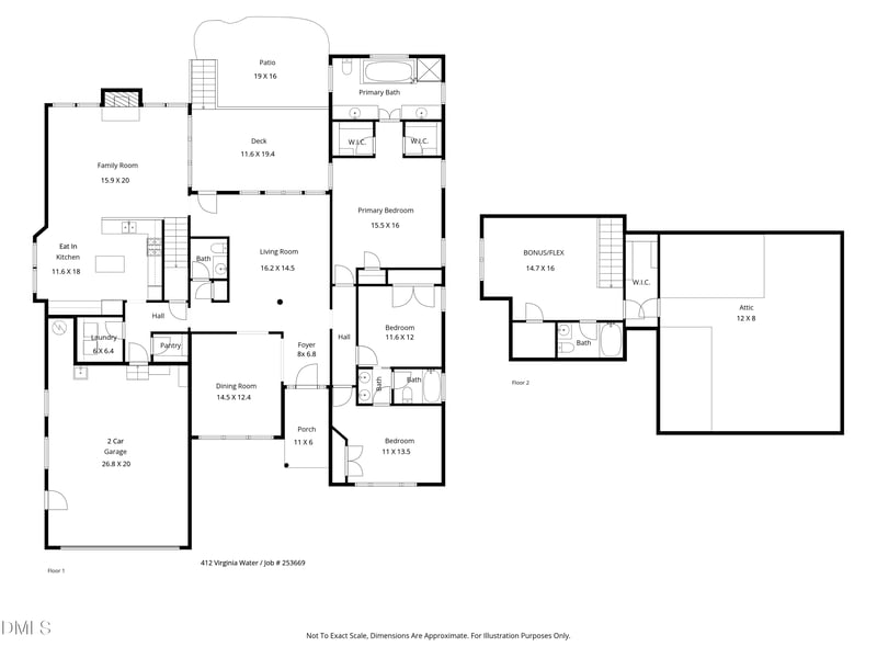 412 Virginia Water Dr, Rolesville, NC 27571