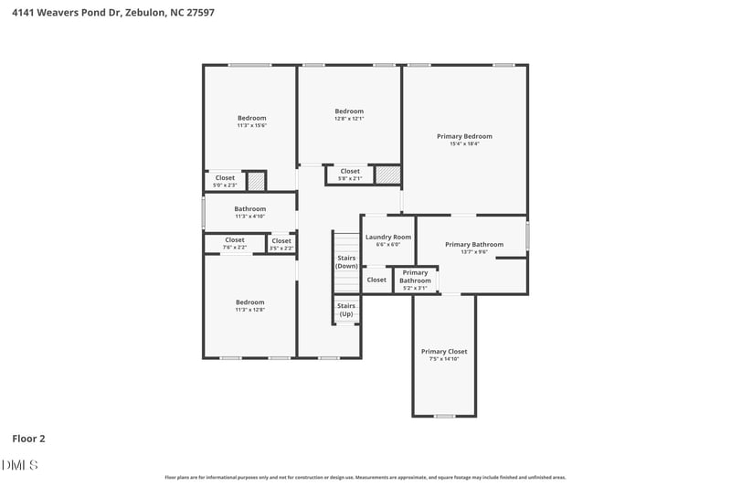 4141 Weavers Pond Dr, Zebulon, NC 27597