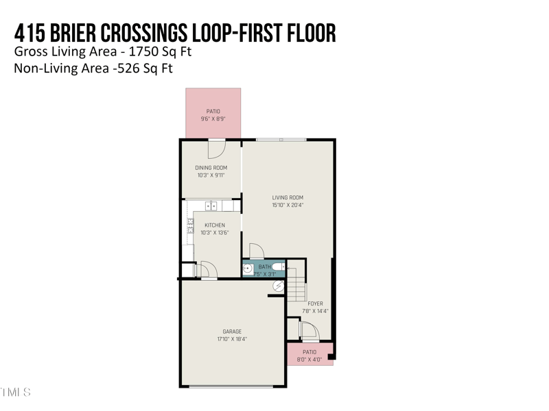 415 Brier Crossings Loop, Durham, NC 27703