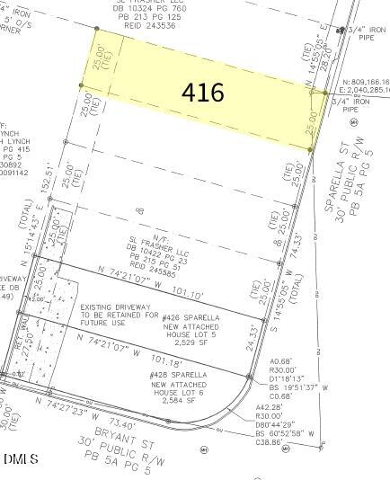 416 Sparella St Lot 1, Durham, NC 27703