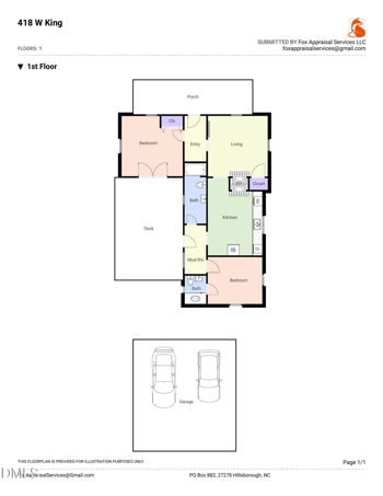 418 King St, Hillsborough, NC 27278